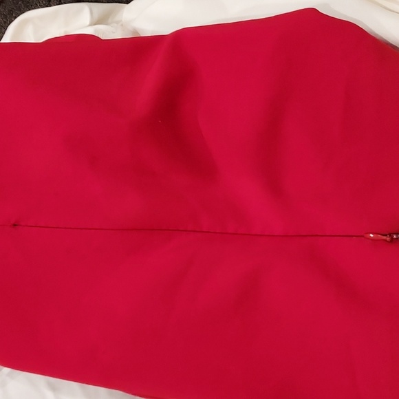 3B Made in America Little Scarlett Red Sheath Dress with Straps Size 3 - Picture 9 of 9